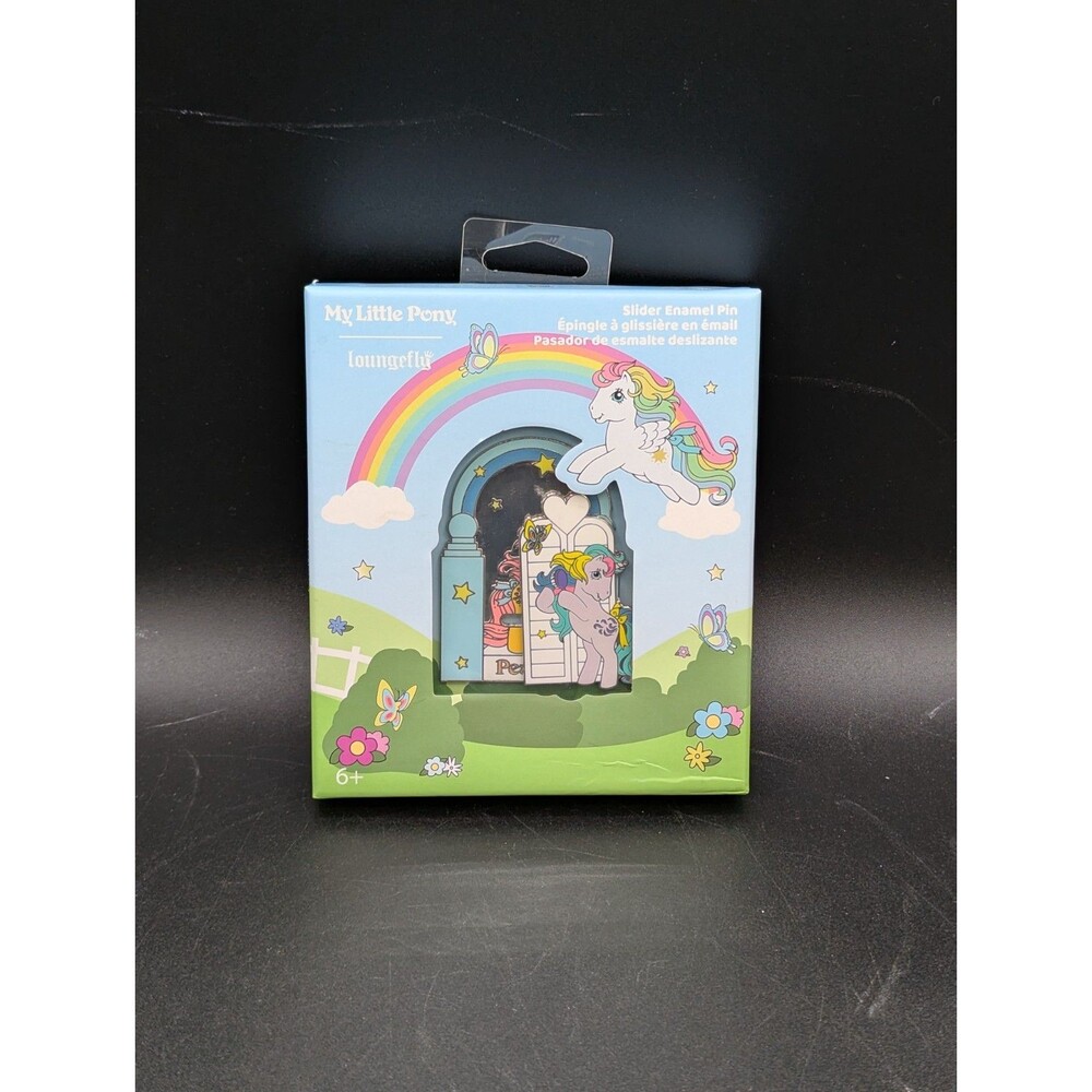 Loungefly My Little Pony Pretty Parlor Slider LE 3" Enamel Pin New in Box